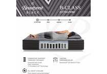 black b class extra firm tighttop mattress cal king   