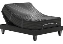 black bx class firm hybrid mattress full   