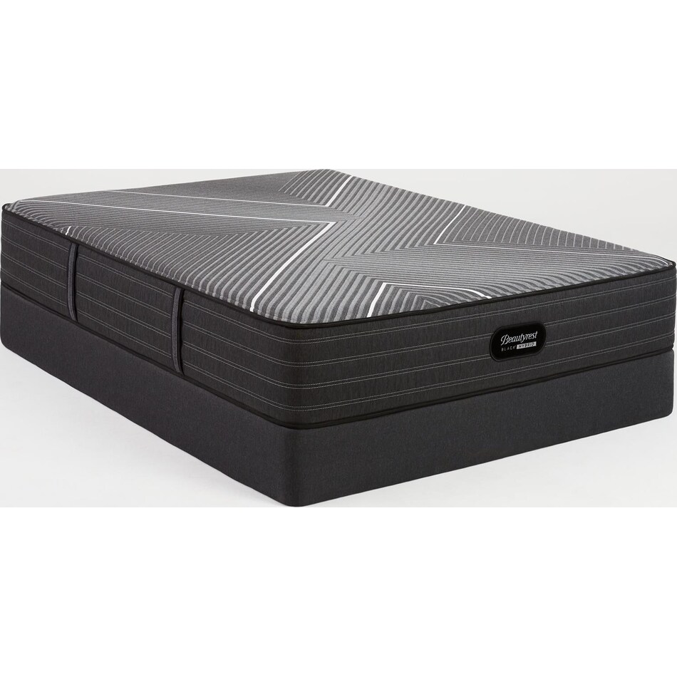 black bx class plush hybrid mattress cal king   