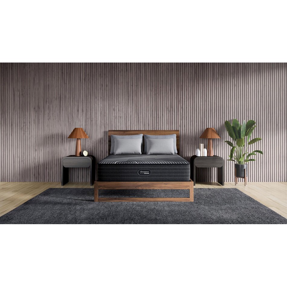 black bx class plush hybrid mattress cal king   
