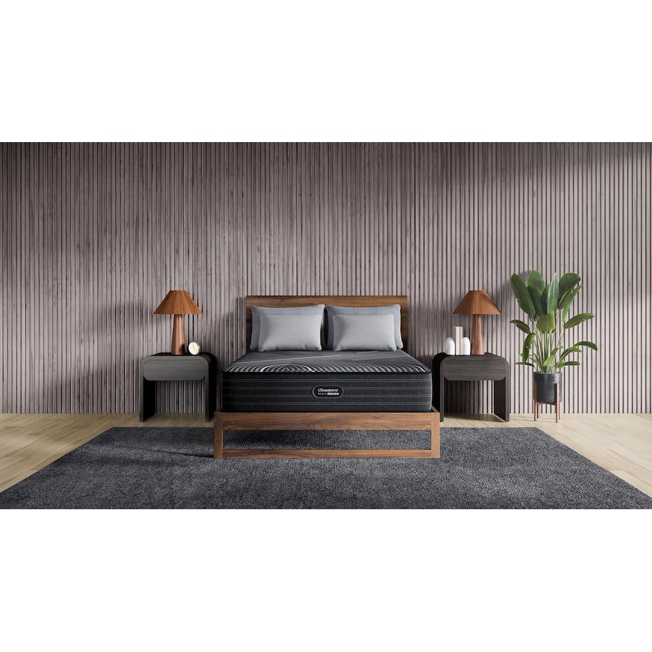 black bx class plush hybrid mattress queen   