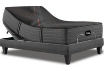 black cx hybrid plush mattress cal king   
