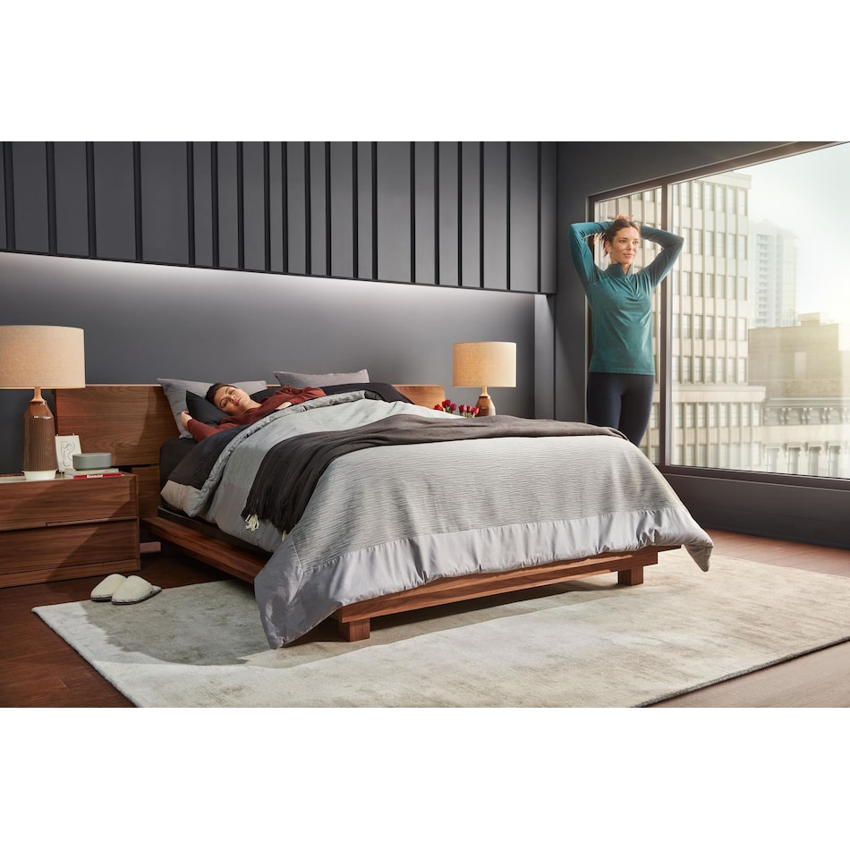 black cx hybrid plush mattress cal king   