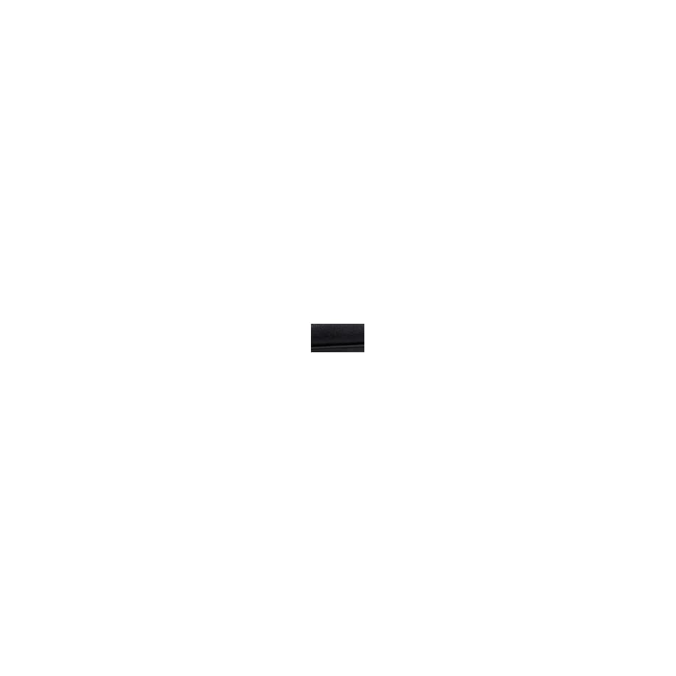 black faux leather swatch  