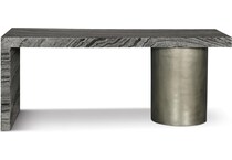 black forest marble   textured graphite metal package   
