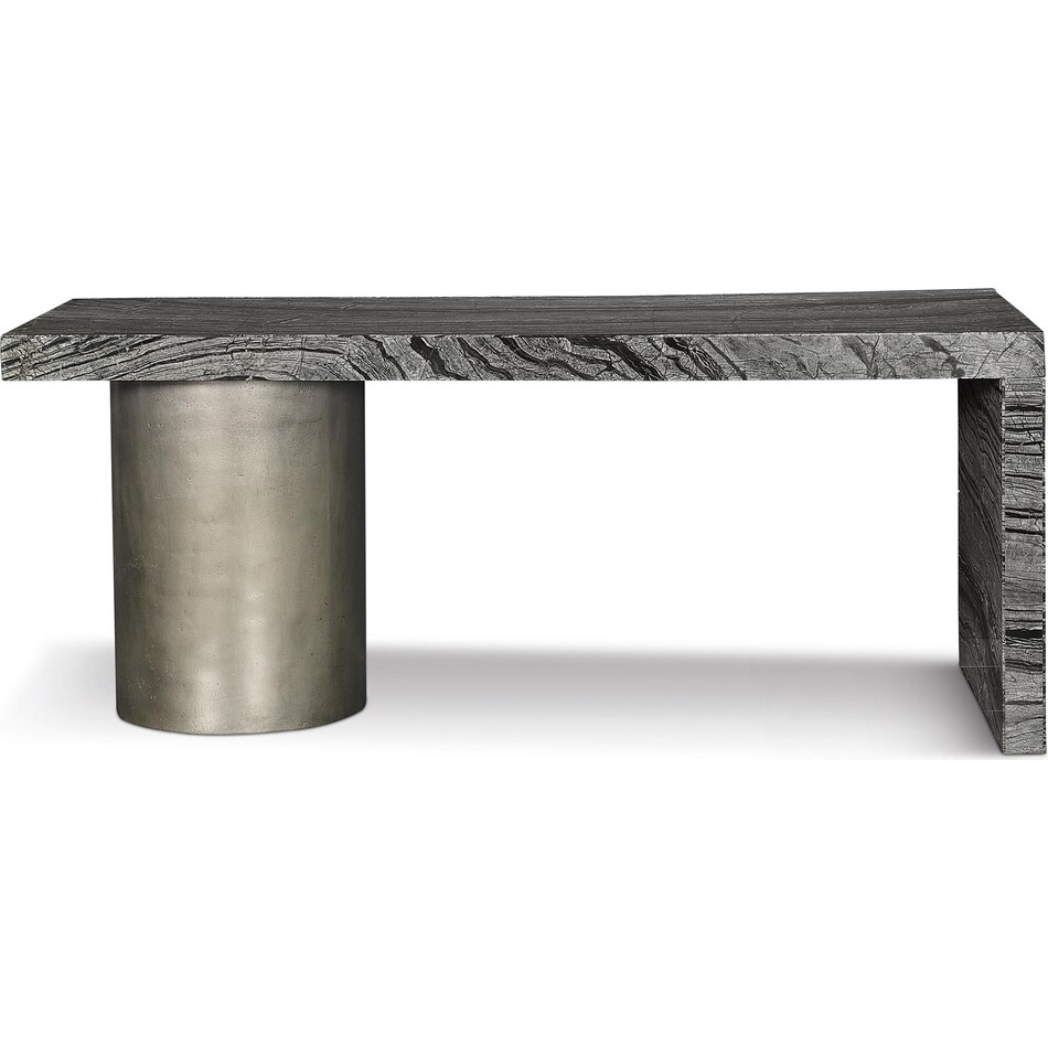 black forest marble   textured graphite metal package   