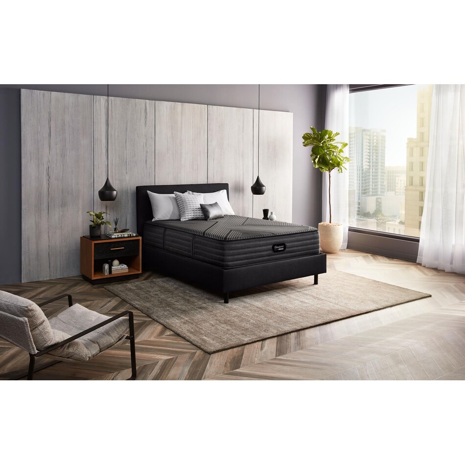 black lx hybrid medium mattress cal king   
