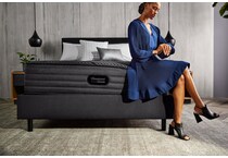black lx hybrid medium mattress cal king   
