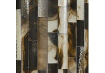 black brown cream swatch  