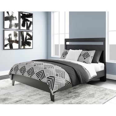 FINCH QUEEN PANEL PLATFORM BED