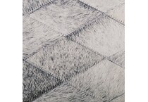 black grey cream swatch  