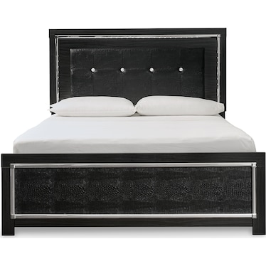 KAYDELL UPHOLSTERED PANEL BED
