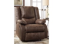 bladewood brown rocker recliner   