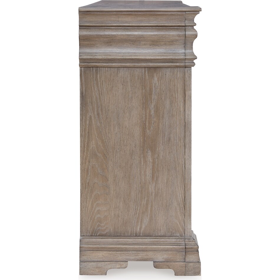 blairhurst light grayish brown dresser   