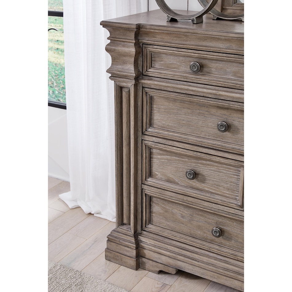 blairhurst light grayish brown dresser   