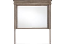 blairhurst light grayish brown mirror   