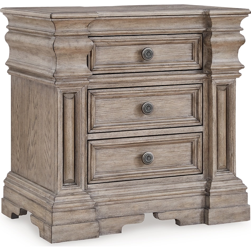 blairhurst light grayish brown nightstand   