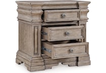 blairhurst light grayish brown nightstand   