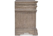 blairhurst light grayish brown nightstand   