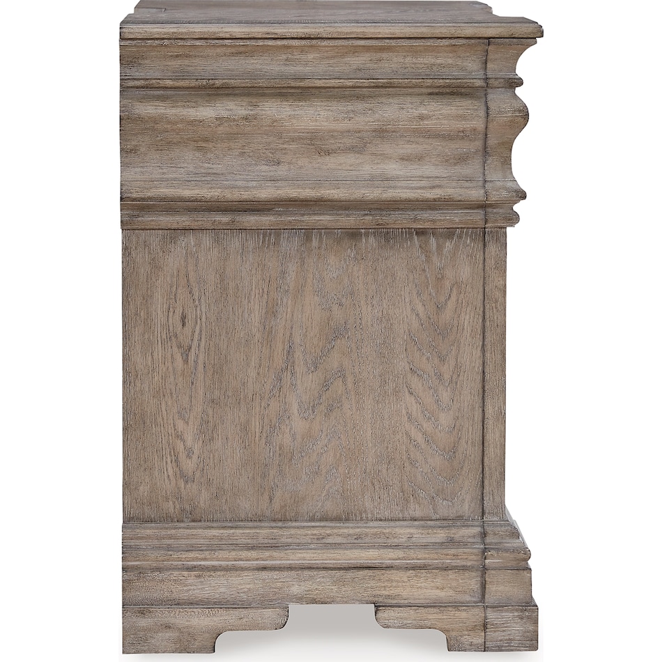 blairhurst light grayish brown nightstand   