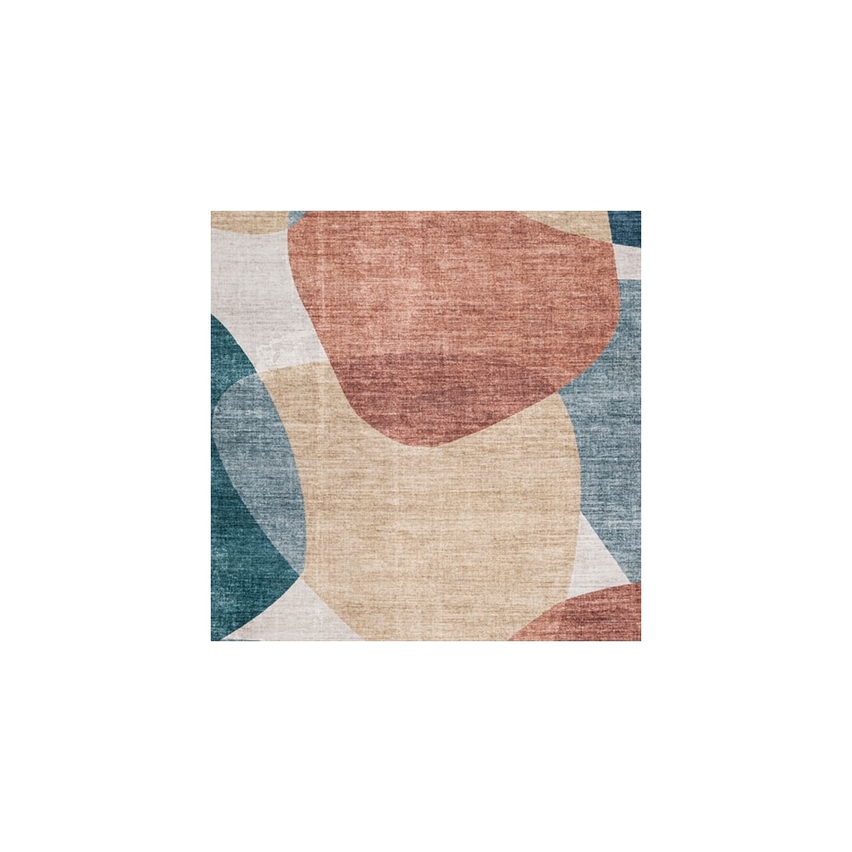 blue teal and tan swatch  