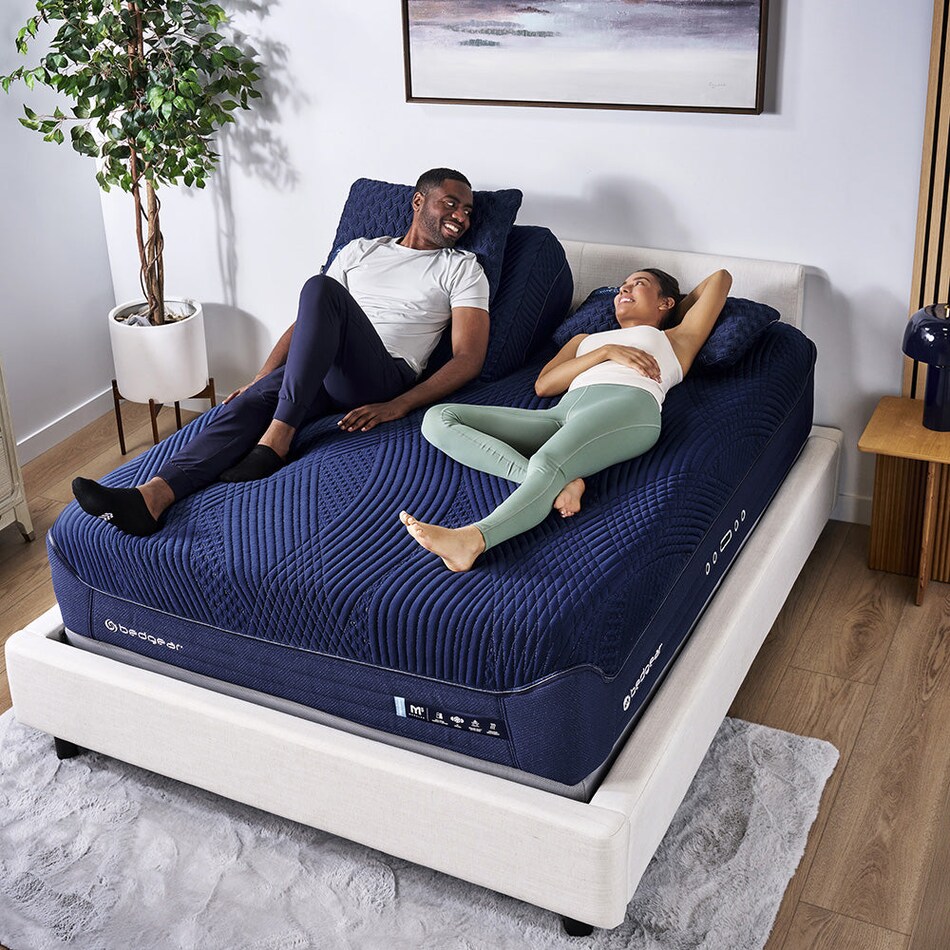 blue mattress queen   