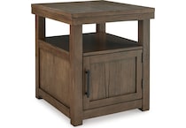 boardernest brown end table   