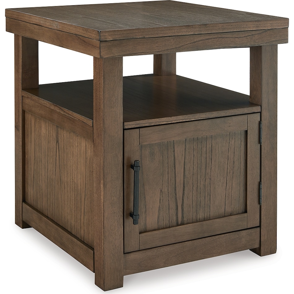 boardernest brown end table   