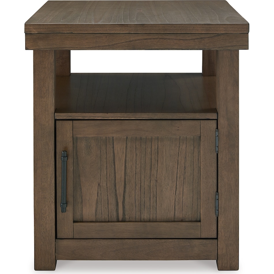 boardernest brown end table   