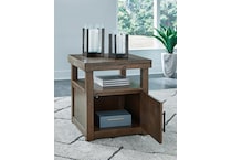 boardernest brown end table   