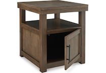 boardernest brown end table   