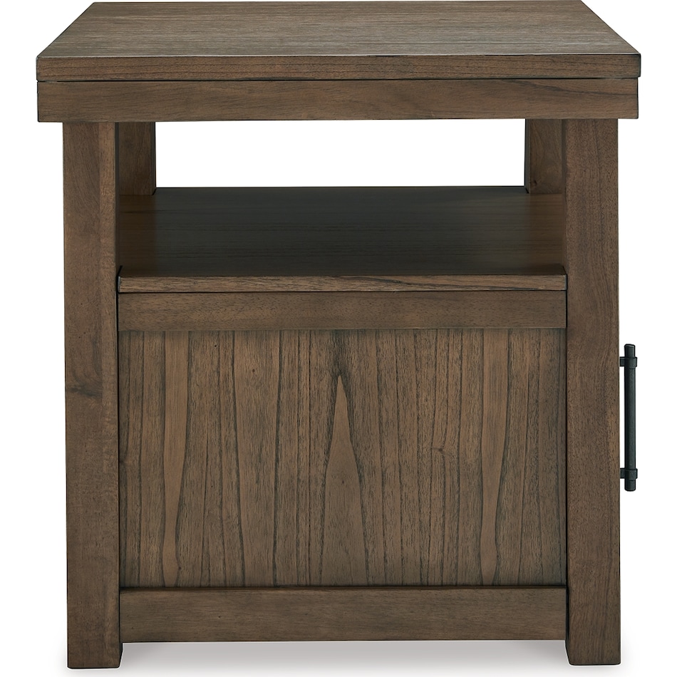 boardernest brown end table   