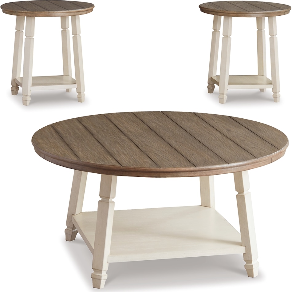 bolanbrook two tone  pack tables   