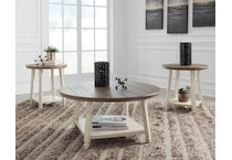 bolanbrook two tone  pack tables   