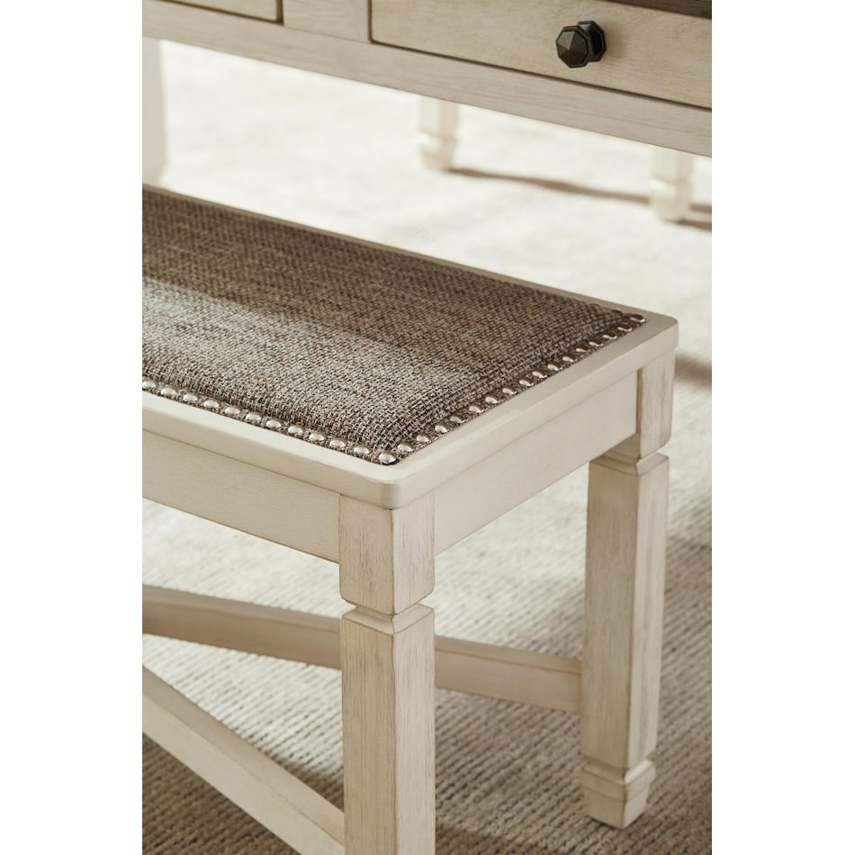 bolanburg two tone bench   