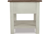 bolanburg two tone end table   
