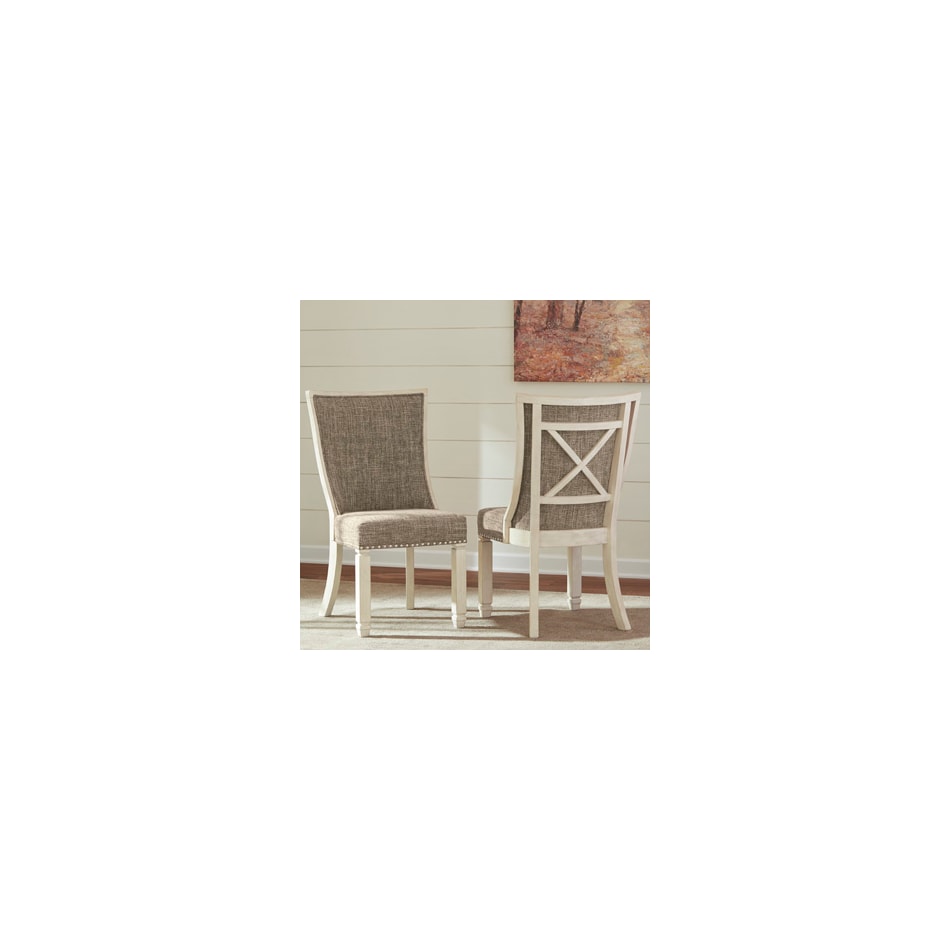 bolanburg two tone host chair   