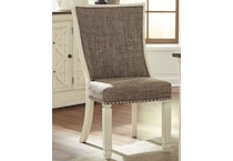 bolanburg two tone host chair   