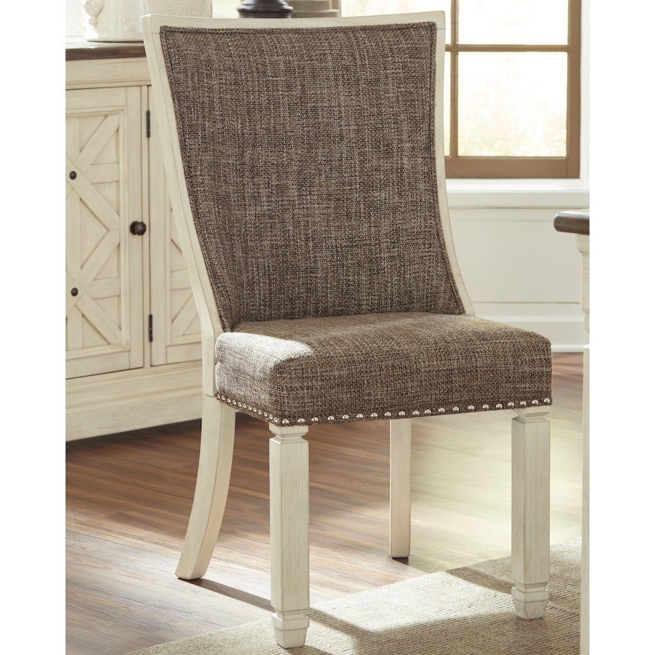 bolanburg two tone host chair   