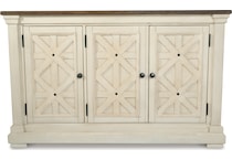 bolanburg two tone sideboard server   