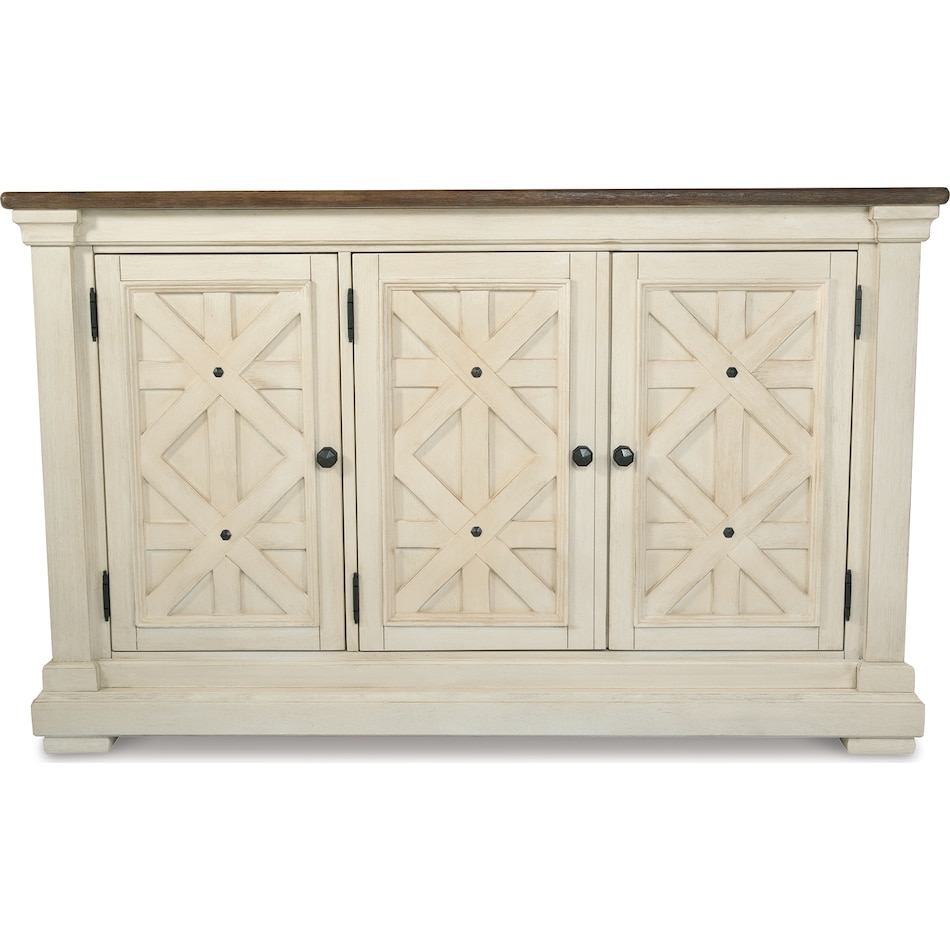 bolanburg two tone sideboard server   