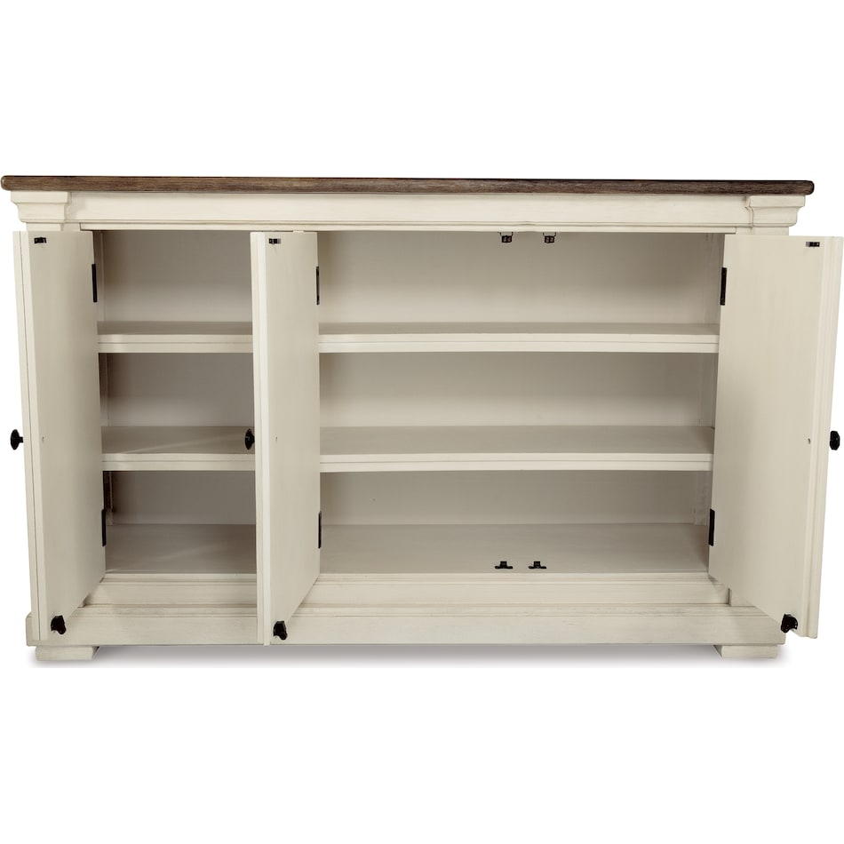 bolanburg two tone sideboard server   