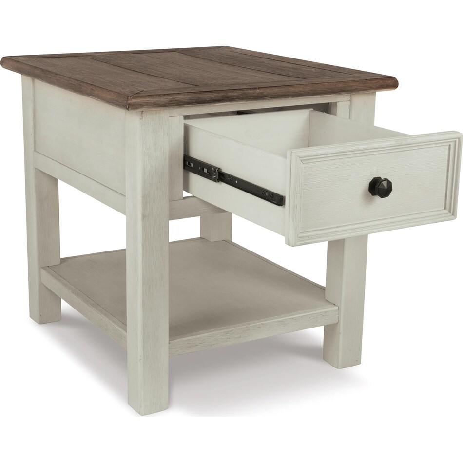 bolanburg two tone sofa table   