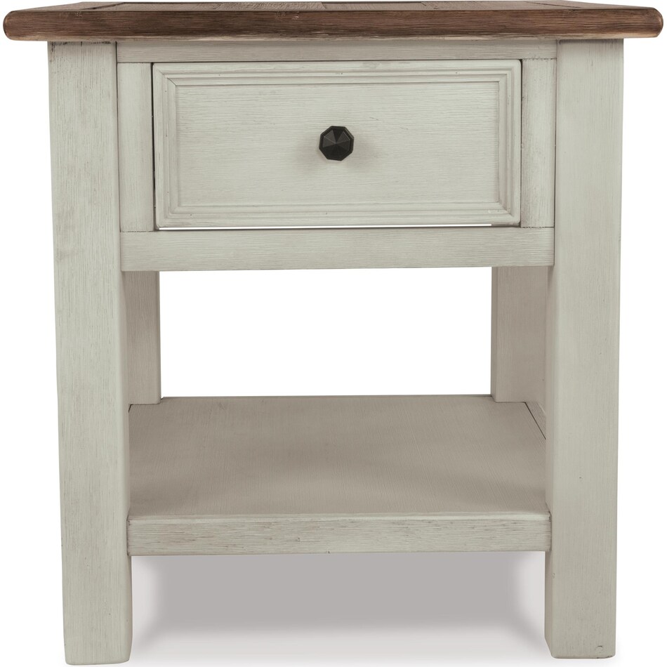 bolanburg two tone sofa table   