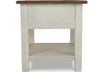 bolanburg two tone sofa table   