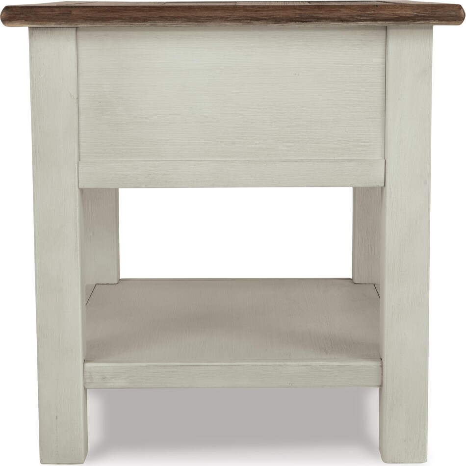 bolanburg two tone sofa table   