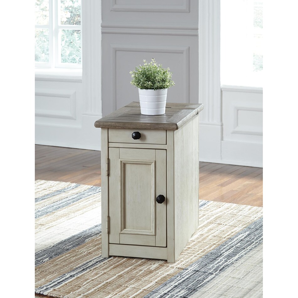 bolanburg white sofa table   