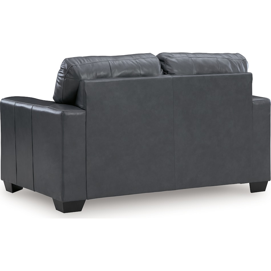 bolsena admiral leather loveseat   