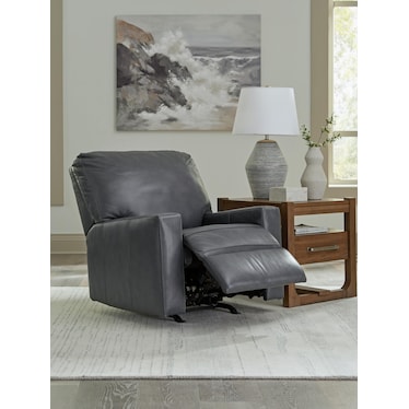 BOLSENA LEATHER ROCKER RECLINER