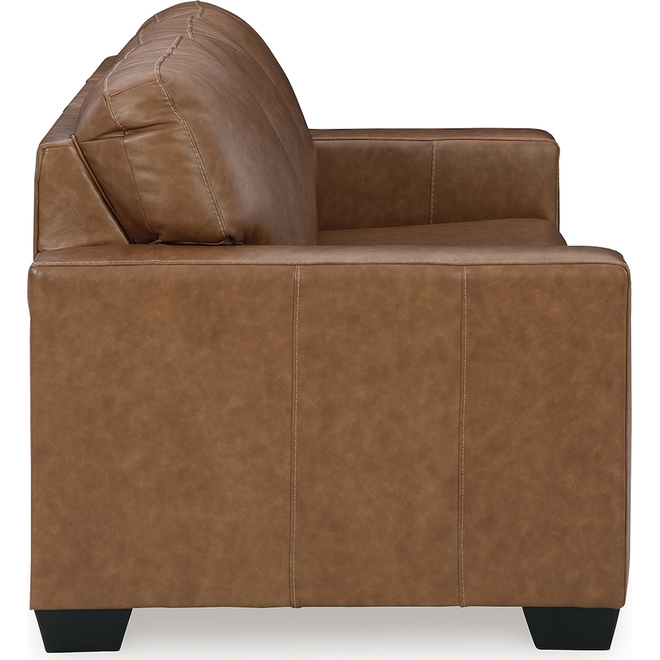 bolsena caramel leather sofa   